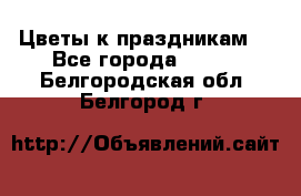 Цветы к праздникам  - Все города  »    . Белгородская обл.,Белгород г.